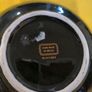Stamped TAKIS Greece Hand Made Black 24k Gold decor Ashtray Image 4