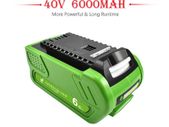 BRAND NEW 6000mAh Rechargeable Replacement Battery For Creabest 200W GreenWorks G-MAX GMAX 29462 29472 22272 Battery 29717