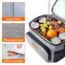 9L Insulated Lunch Bag Portable Cooler Bag Waterproof for Work and Travel Image 3