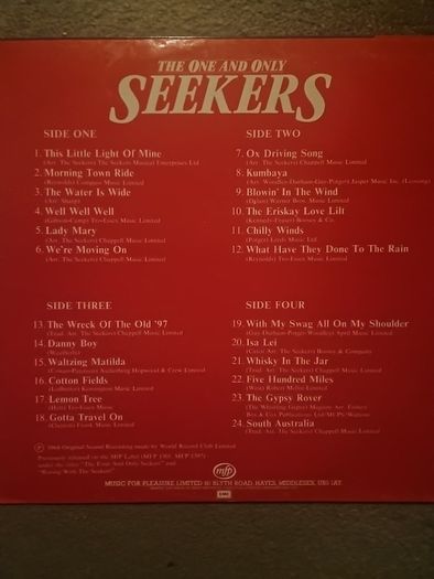 The Seekers - The One And Only Seekers.