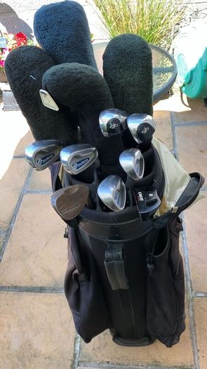 Callaway/Tour Edge Golf Clubs & Powakaddy Bag