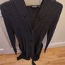 Women Long Jumper  Dress . Size 14/16. Like New. With Hoodie and fitting belt. Image 2