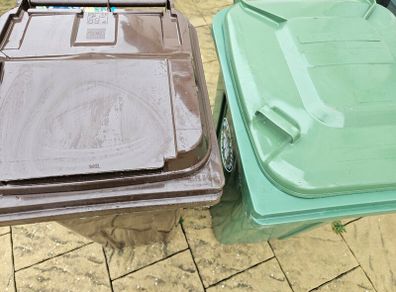 Recycling and Compost bin, brand new