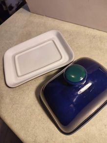 Danby Rectangular Covered Butter Dish Regatta