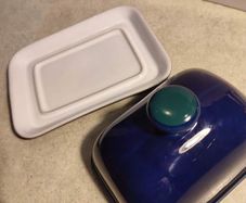 Danby Rectangular Covered Butter Dish Regatta