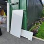 White IKEA Bed Frame - Fits King Mattress (Frame Only, No Slats) Image 4