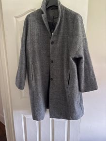 Oska oversized wool lined coat comfort fit 2