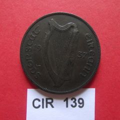 1937 Irish Free State. One Penny. Nice condition!