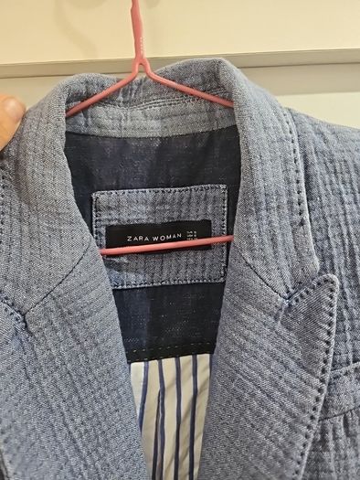 zara fitted blazer