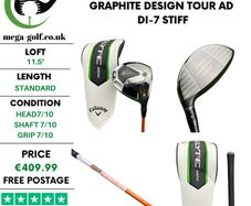 Callaway Elyte Mini Driver / 11.5 Degree / Graphite Design Tour AD Di-7 Stiff