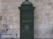 Pillar Letterbox Aluminium Vintage Style Rustproof Green