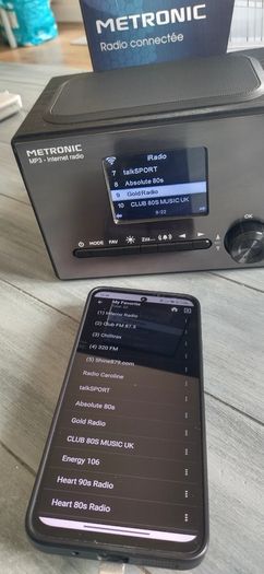 Internet Radio WiFi Dab with adapter Brand New Working perfectly