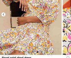 Maje Floral print Short Dress
