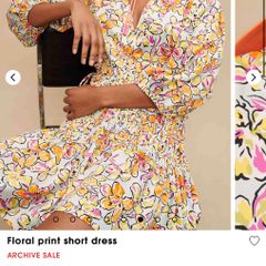 Maje Floral print Short Dress