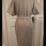 coat oasis size medium tie belted oatmeal beige coat Image 6