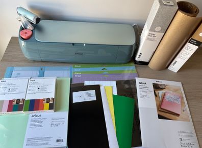 Cricut Maker 4 Bundle with Tools, Mats, Vinyl, Iron-On & Blades