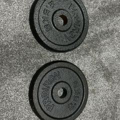 Pro Iron 2x2.5kg Weight Plates
