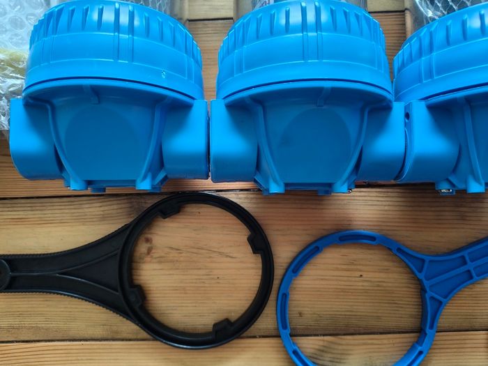 Complete 3-Stage Whole House Water Filtration & Softening System - Brand New