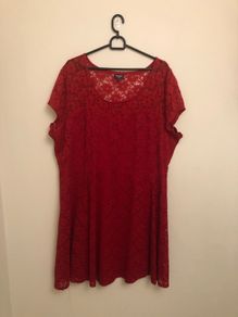 New look red dress (size 26)