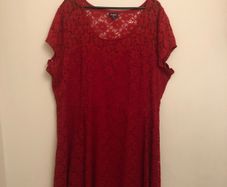 New look red dress (size 26)