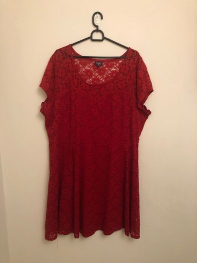 New look red dress (size 26)