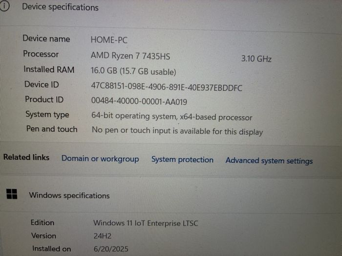 Lenovo 15arp9 Rtx 4060