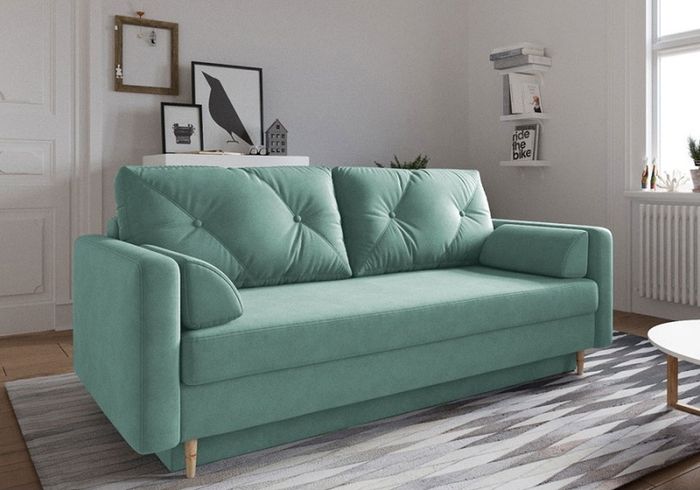 Sofa Bed Astoria. We can change width to your size. Storage box easy clean fabrics FREE delivery