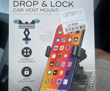 Car vent phone holder