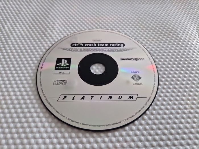 Crash Team Racing Bandicoot PlayStation1 Ps1 PlayStation2 Ps2 Games Original