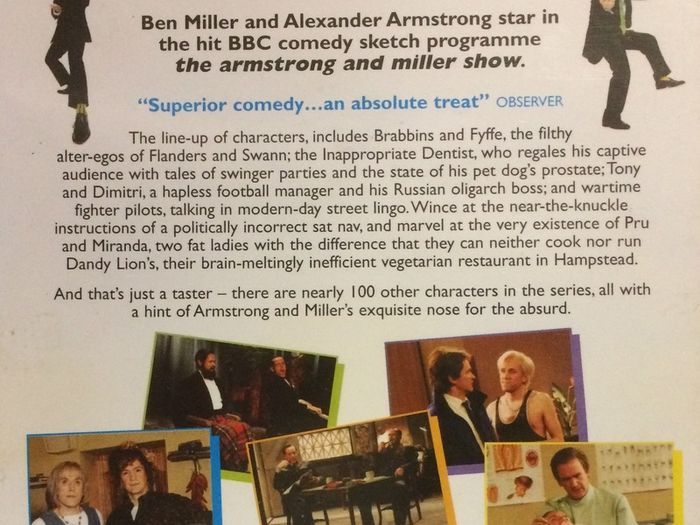 The Armstrong & Miller Show [2007] Series 1 [DVD TV Boxset]  Plays UK/IRL - Region 2