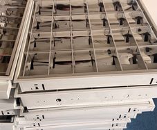 Free Recessed fluorescent office light fittings