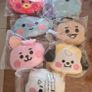 BT21 BTS Kpop Shooky Baby 22cm across Pillow Image 2