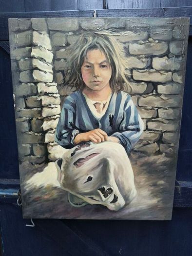 Painting of a girl