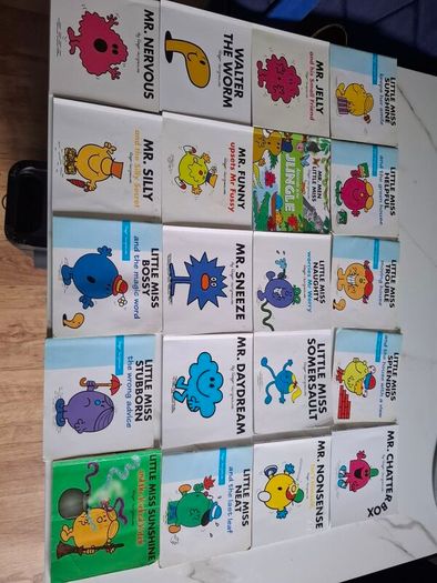 Mr men and little miss books