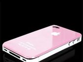 Light Baby Pink Hard Case For Apple iPhone 4 / 4S Free screen protector