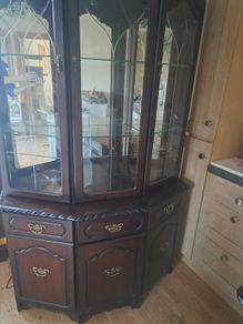 Mahogony  Display cabinet