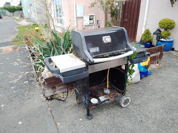 Old BBQ gas