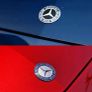 Mercedes Flat Bonnet Badge - FREE POST Image 2