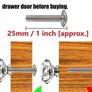 NEW 25Pcs Crystal Door Knob, 30MM Diamond Drawer Knobs Crystal Door Handles Diamond Pulls for Home Kitchen Office Chest Cabinet Drawer Image 4