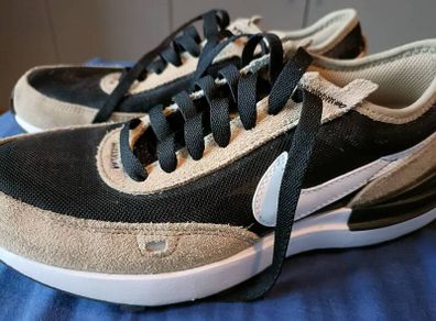 Nike waffle trainers uk 5 black