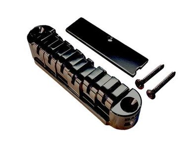 Babicz FCH OEM Tune-O-Matic Arched Plate (LP Style) - Black