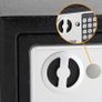 NEW SALE | Security Steel Digital Electronic Security Safe Box With Two Keys For Home Office Image 4