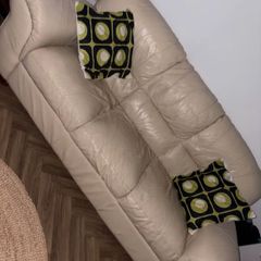 3 & 2 Seater Genuine Leather Sofas