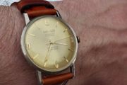 Vintage Helsa Superflat men's watch 1960s