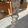 Vintage Conical Cut Crystal Decanter Image 3