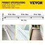 Pipe Stair Handrail, 9FT Staircase Handrail, 440LBS Load Capacity Carbon Steel Pipe Handrail, Industrial Pipe Handrail with Wall Mount Support, Round Corner Wall Handrailings for Indoor, Outdoor (FREE SHIPPING) Image 6