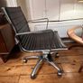 New Price Drop  See Ad Details Retro Leather Swivel Executive Chair By Designers Luxy R&d -one Sold-only One Left Image 3