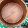 wooden  carved  cake  stand Image 6