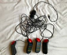 4x Official Buzz! PS2 Quiz Buzzers | SCEH-0005 | Sony/Logitech