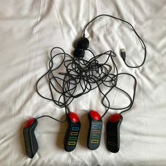 4x Official Buzz! PS2 Quiz Buzzers | SCEH-0005 | Sony/Logitech